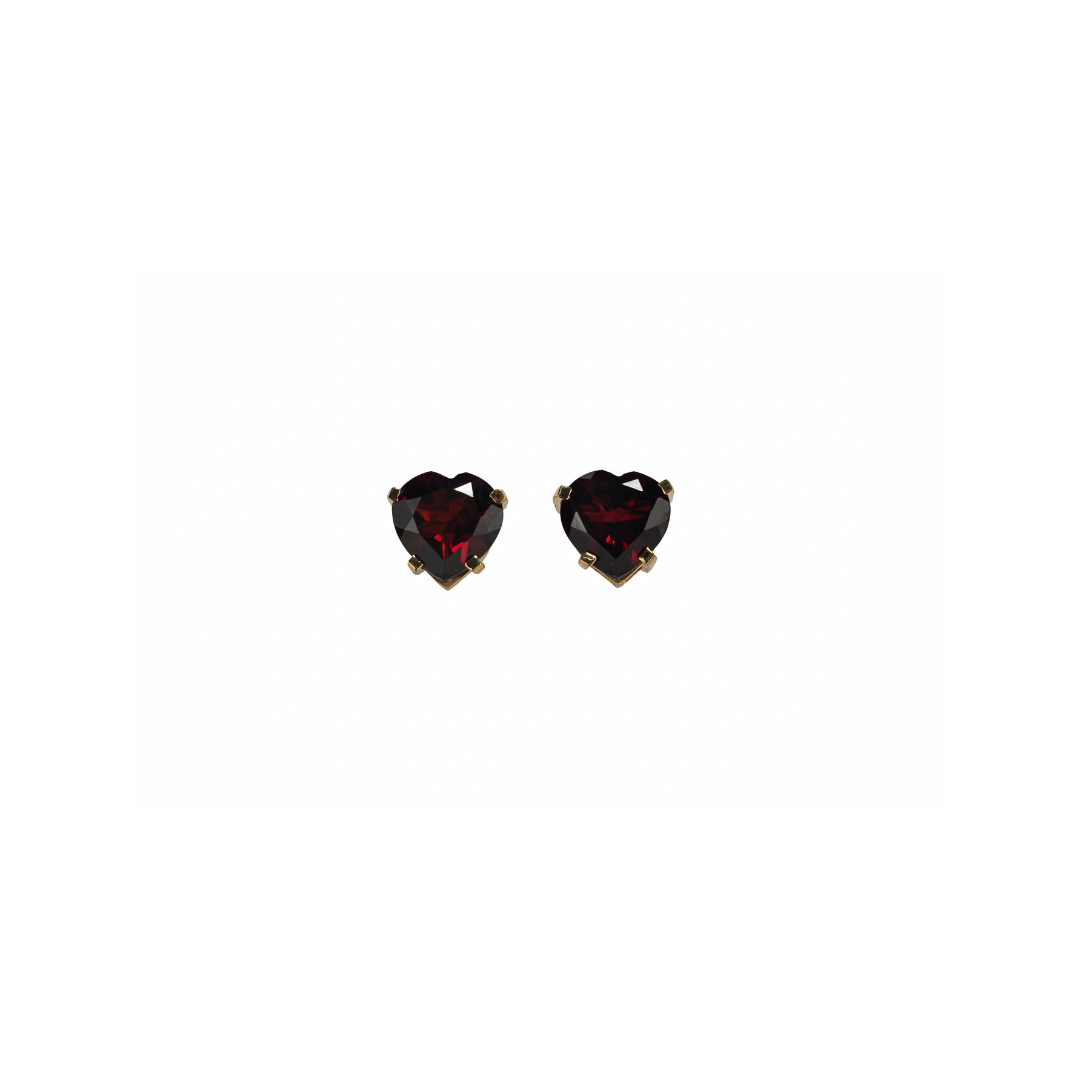Love gem earrings